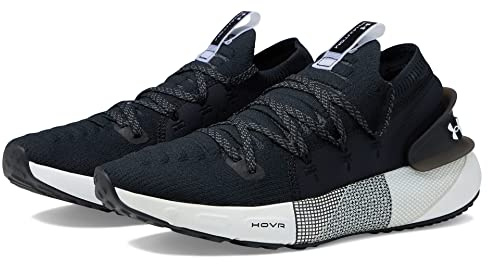 Under Armour HOVR Phantom 3, Black/White/White, 10.5 UK