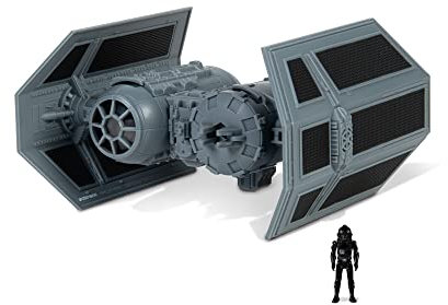 Star Wars Micro Galaxy Squadron TIE Bomber – Véhicule de classe Starfighter de 12,7 cm avec accessoire de figurine pilote TIE 2,5 cm