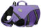 VIVAGLORY Sports Style Schwimmweste Hund, Hundeschwimmweste für Bootfahren, Auftrieb & Schwimmhilfe, Schwimmweste, S, Lila