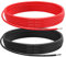 Fil de Silicone de Calibre 12, 3.4 m㎡ 12 AWG Câble électrique 6m(3m Rouge+3m Noir), Faible Impédance Douce et Flexible 0.08 mm 680 Torons Fil de Cuivre pour Voiture RC/Drone/Projets Arduino