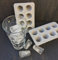 Dubbeglas Eiswürfel Silikonform (2 Stück) - auch als Backform verwendbar - Pfalz Dubbe Eiswürfelform
