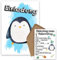 OWLBOOK Pinguin Safari 5 Einladungskarten Kindergeburtstag Junge Mädchen Kinder - Wilde Tiere Geburtstag - Kindergeburtstagseinladungen Wald Tiere Zoo Dschungel Einladungen zum Ausfüllen mit