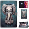 CXTCASE Case for Lenovo Tab P12 12.7 Inch 2023, Protective Cover Case with Stand Function for Lenovo Tab P12 12.7 Inch, Elephant