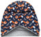 Wollhuhn ÖKO Jungen/Mädchen Bequeme Weiche Long Beanie/Mütze/Beanie-Mütze/Strickmütze/Kindermütze Jersey Gefüttert Übergangszeiten (Öko-Stoffe/Bio) (LB Füchse Dunkelblau, M)