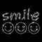 Glitzerdeals Bügelbilder Karneval Strass Smile lachendes Gesicht zwinkern Aufbügler für Textilien Smile Bügelmotiv lachendes Gesicht Strass Bügelbild Lachen