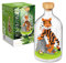 NVOSIYU Tiger Mini Bausteine Set, Klemmbausteine Tiere Figuren Bauspielzeug mit Schaukasten, Zootiere Sammlung Kreatives Deko Geschenk für Erwachsene (Tiger)