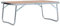 LAPOOH Klappbarer Campingtisch, Klapptisch, Camping Tisch, Tapeziertisch, Balkon Klapptisch, Beistelltisch, Campingmöbel, Braun Aluminium 60 x 40 cm