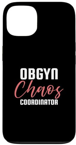 Hülle für iPhone 13 Obgyn Chaos Coordinator Humor Typo