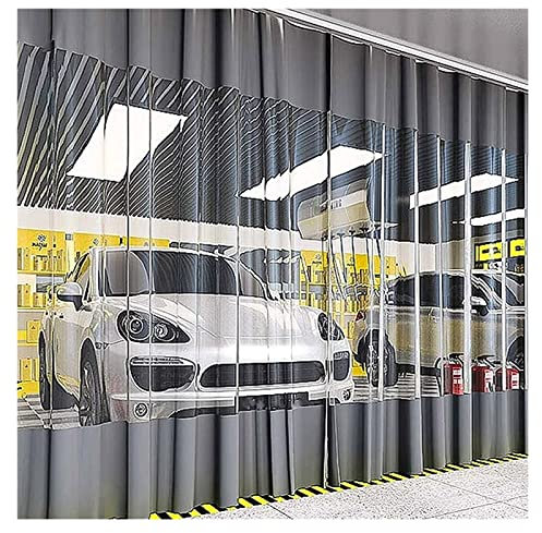 Telone impermeabile in PVC con occhielli antiruggine per gazebo e garage, 3 x 2,5 m, antipolvere e antipioggia, ideale per uso esterno.