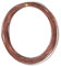 QUARKZMAN Alambre de Armadura de Aluminio de 1Mm Calibre 18, 32.8 Pies (10M) Alambre Metálico Flexible para Hacer Joyas, Manualidades, Coronas, Esculturas de Árboles Bonsái, Cobre