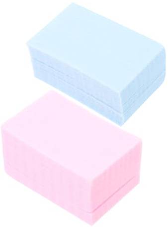 NULYLU 2paquets Lingettes Démaquillantes Pour Vernis à De Patchs Jetables Non-tissés Pour Maison Et Salon Sécuritaires Pour Peau Compactes Et Pratiques à Transporter