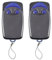 2PCS Telecommande Universelle Portail 433 MHz,Télécommandes Universelles,Telecommande Porte de Garage,Télécommande pour Portail Automatisé Compatible avec F102r-s; FL0XIR; FL0XR; FL0X2R; OXI; OX2