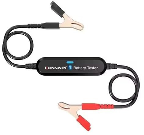 BK100 Bluetooth 5.0 Car Motorcycle Battery Tester 6V 12V Battery Monitor 100 to 2000 CCA Charging Cranking Test Tools
