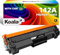 Koala 142A 142X Toner (mit Chip) kompatibel mit HP Toner 142A W1420A W1420X Schwarz für HP Laserjet MFP M140W Laserjet MFP M140 M139 M110W M110 Toner - 1er Schwarz
