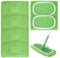 6 Stück Trockene/Feuchte Bodentücher für Swiffer, 25,4 x 11,5 x 1CM Bodentücher für Swiffer Bodenwischer Feucht/Dry