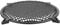 BAFOVY 12 Inch Subwoofer Mesh Guard Speaker Cover Car Audio Decoration with Black Plastic Material for 6/8/10/12 Inch Subwoofers (12 inch)