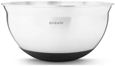 Brabantia Mixing Bowl, 1.6 L - Matt Steel