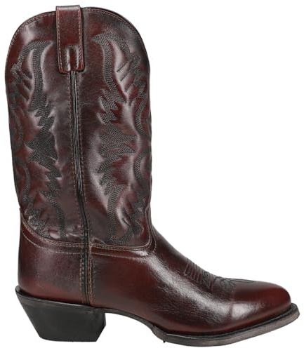 Laredo Mens Birchwood Round Toe Pull On Casual Boots Mid Calf - Red - Size 17 EW