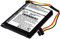 subtel, Akku Navi kompatibel mit Tomtom Canada 310, ONE IQ Routes™ Edition Central Europe Traffic, V5 (900mAh, 3.7V) Ersatzakku 6027A0089521 ICP553443E P11P17-11-S01