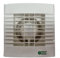 Airvent 457086A Bathroom Extractor Fan with Timer Domestic 100mm 4 Axial Toilet Fan, White