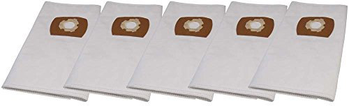 5 Sacs d'aspirateur pour AquaVac by EWT Excell 24 S Premium Syncro