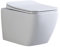 Cube Design Hänge WC spülrandlos Toilette inkl. WC Sitz mit Softclose Absenkautomatik + abnehmbar