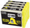 YELLOW YETI Ersatz für Brother LC1000 LC1000BK Druckerpatronen Schwarz kompatibel für Brother DCP-130C DCP-135C DCP-150C DCP-330C DCP-350C DCP-357C DCP-540CN DCP-560CN DCP-770CW MFC-235C MFC-465CN