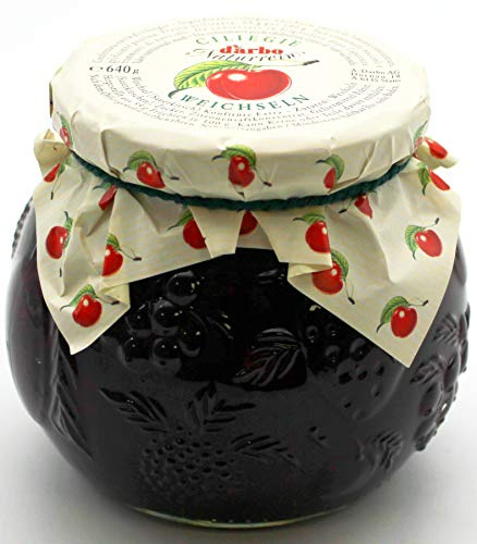 D`arbo Naturrein Weichsel (Sauerkirsch) Konfitüre, 6er Pack (6 x 640g)