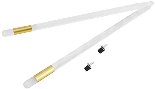 2 Stücke Drumsticks 5A Leuchttrommelstöcke LED Leucht Drumsticks LED-Light-Up Motion Drumsticks mit Lichtsammlungseffekt für Groß Angelegte Nachtereignisse Night