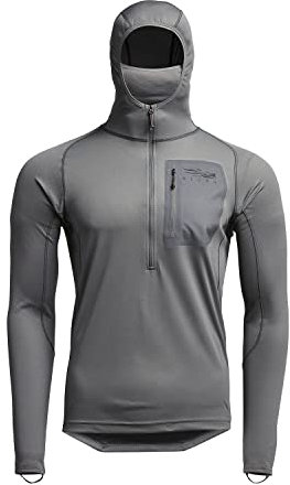 SITKA Gear Herren Core Leichter Jagd-Kapuzenpullover, Woodsmoke, Größe XL