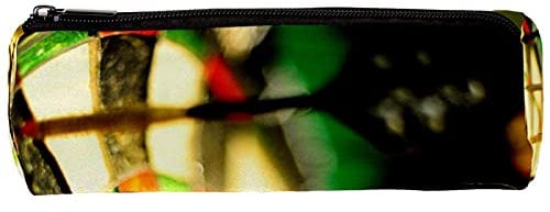 Stifteetui mit Dartstiften auf Dartscheibe, Stifteetui, Stifteetui, Schreibtisch-Organizer, Make-up-Kosmetiktasche für Schule, Büro