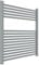 ERCOS Scaldasalviette Termoarredo Bagno Dimensioni 750x770 MM Radiatore Bagno Colore Grigio Titanio , Attacchi da 1/2 Fornito Con Kit Montaggio