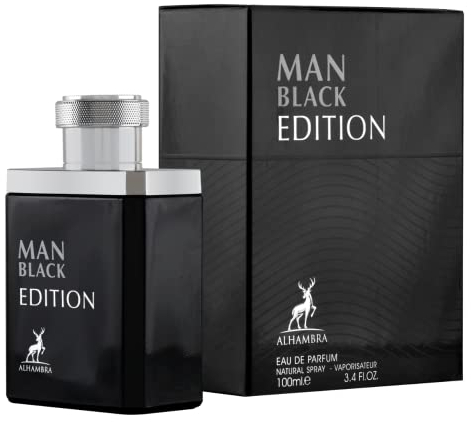 Man Black Edition EDP by Maison Alhambra Lattafa 100 ml