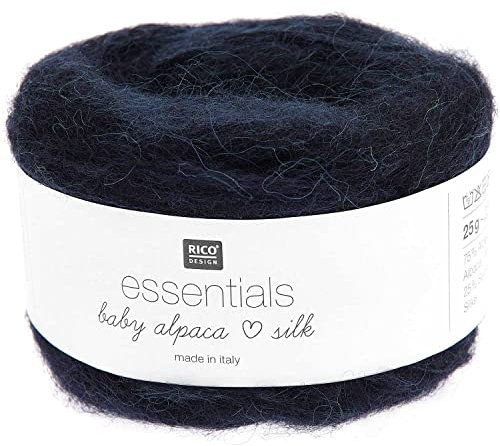 Rico Essentials Baby Alpaca Loves Silk 012 marine