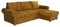 Mirjan24 Eckcouch Usero Cord mit Bettkasten und Schlaffunktion, Polsterecke mit abgerundete Armlehnen, Ecksofa Bettsofa, L-Form Sofa, Couch, Schlafcouch, Polstergarnitur (Poso 01)