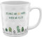 GRUSS & CO Tasse mit Motivdruck Uns haben | Strukturtasse, Steinzeug, 37 cl, mehrfarbig | 48456