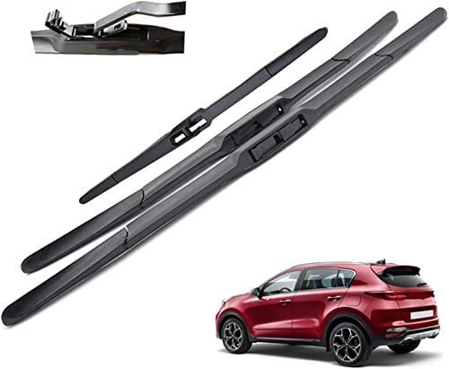 Scheibenwischer für Kia Sportage QL 2016 2017 2018 2019 2020 261611, Scheibenwischer Vorne Und Hinten Wischerblätter Set Teile Ersatzwischblätter