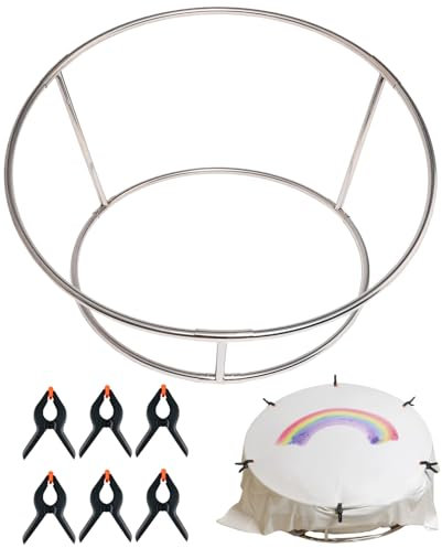 Mesa de posar para fotografía de recién nacido, soporte de telón de fondo para sesión de fotos de bebé, con 6 abrazaderas, marco de fondo de acero inoxidable, puf, estación de fondo, paquete de