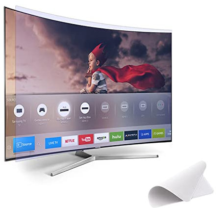 Eye Protection Anti Scratch & Anti Glare Matte Film - 75-85 inch Anti Blue Light/Anti-Scratch/Anti-UV TV Screen Protector - Relieve Eye Strain - for LCD, LED (A 85inch 1902x1089mm)
