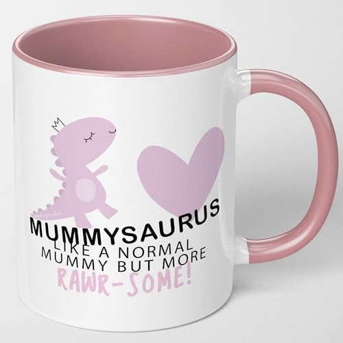 Gifts for Mummy Mug Gift Ideas & Presents for Mum New Mummy Gift Mum to Be Mummysaurus Ceramic Mug Mothers Day