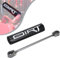 22 mm Motorrad Lenker Balance + Lenkerpolster,Lenkerschutz Set für Dirt Bike Pit Bike Quad ATV Motocross Enduro Supermoto Sur Ron Talaria Sting-Titanium