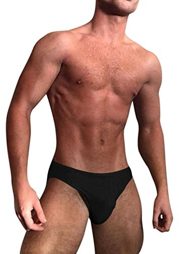 Générique Slip de Bain pour Homme Maillots de Bain Homme Short de Bain Classique pour Homme Brief Maillot de Bain Men's Swimming Trunks Vetement Homme Marque Slip de Bain Homme Rose