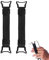 Handschlaufe für 6-8 Kindle eReaders Fire Tablet - Kindle/Kobo/Voyaga/Lenovo/Sony E-Book Tablet, Hochelastisches Vielseitiges Halteband Tablet Fingerhalterung Griff Halter 2 Stück, Schwarz