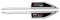 DYQCD 2 Pezzi Adesivi Laterale Parafango per Abarth 595 500 124 Adesivi Parafango Laterale Parafango Laterale Styling Decorazione Accessori,Blackstyle