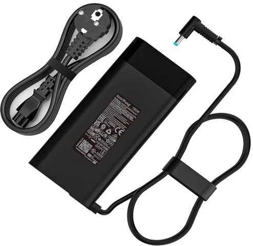 135W 19.5V 6.9A Chargeur Ordinateur Portable pour HP Spectre X360 15 16 16t-f100 15t-df100 15-df000 16-f000 Pavilion 15 16 17 15-ec0751ms L15534-001 Omen 15 17 Envy 13 14 Alimentation Adaptateur