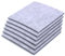 Hoappa Furniture Pads for Chair Furniture Legs, 6 PCS Grey Self-Adhesive Floor Protectors Felt Pads, 150mm x 150mm and 5 mm Thick