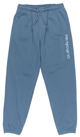 Quiksilver Elastic Waist Pants Graphic Jogger Kids Boy's Blue 8