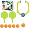 ZITUZY Ping Pong Set, Funny Door Jam Ping Pong, Ping Pong Game, 2 Rackets, 6 Table Tennis Balls, and 1 Telescopic Main Unit, for Door Frame Parent-Child Interactive Toys