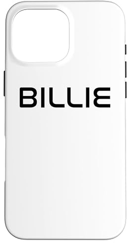 Cool Font Billie Case for iPhone 16 Pro Max