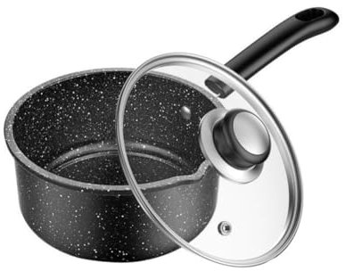 KICHOUSE Creative Milk Stockpot Non Stick Instant Noodle Pan for Food and Soup Versatile Kitchen Essential for Induction and Gas Stoves Lightweight and Easy to Clean